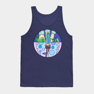 Mermaid at Bar Tank Top